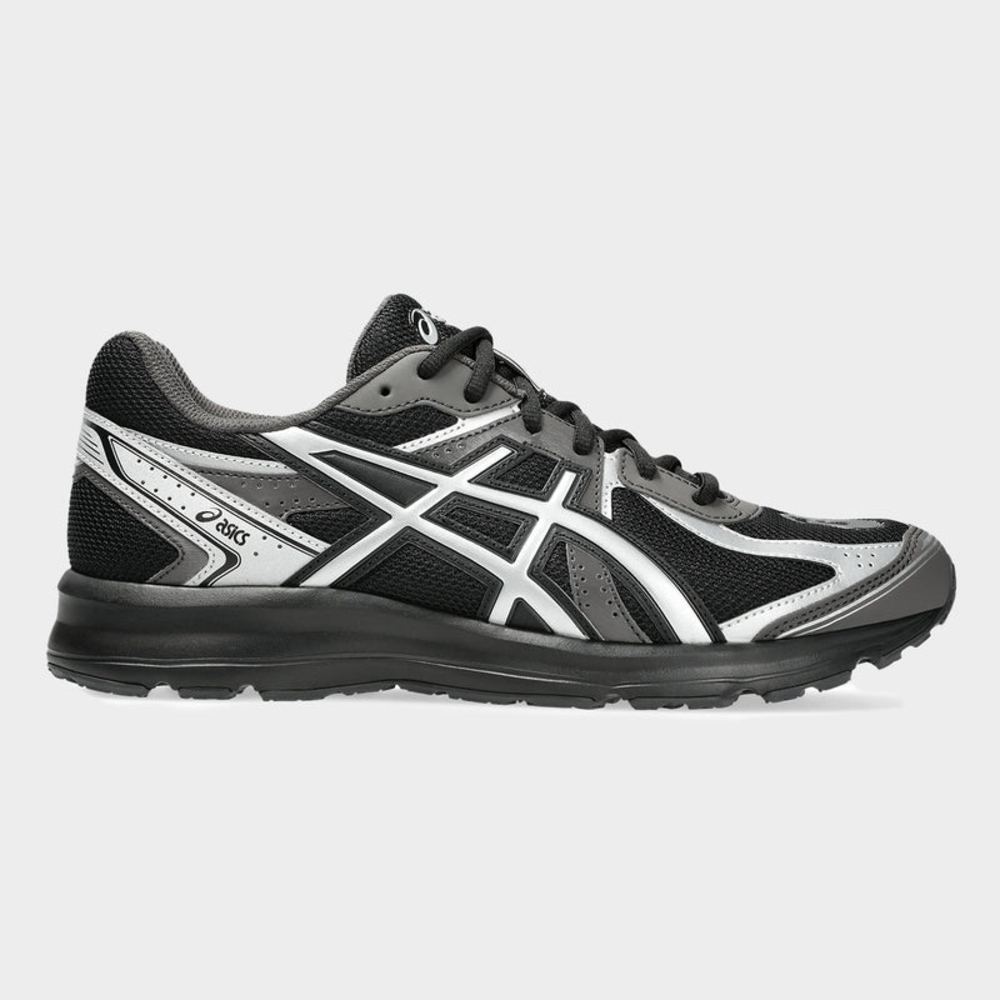 ASICS 100s Black and Silver Sneakers